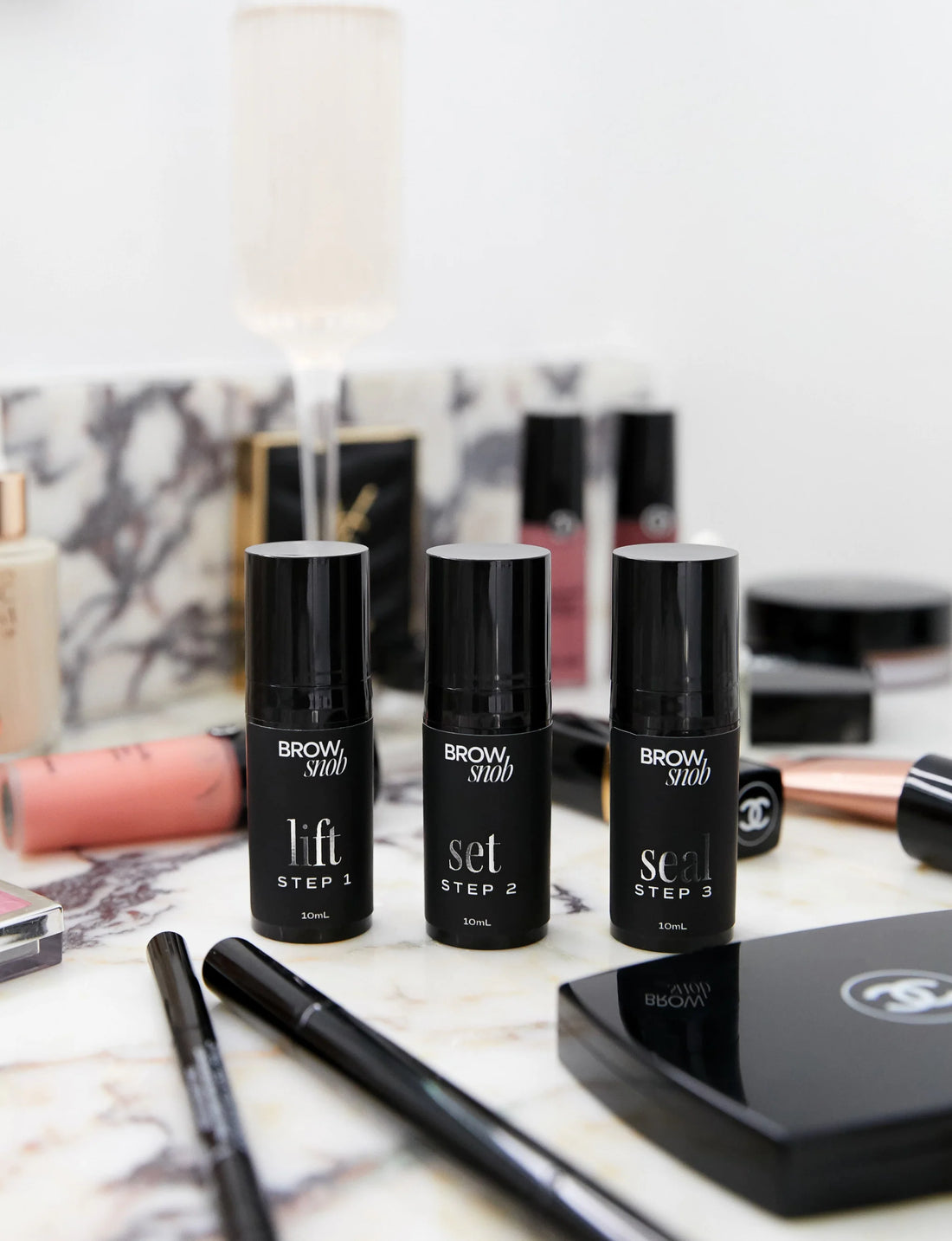 Brow Snob’s 3-step Pro Lamination Kit, available on our website.