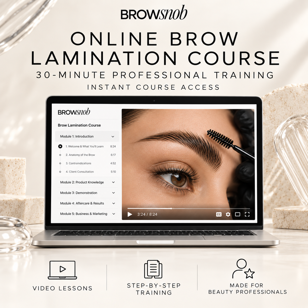 Brow Lamination Course